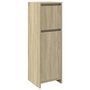 Voir la diapositive 2 : VIDAXL Armoire de salle de bain Chene sonoma 30x30x95 cm Agglomere
