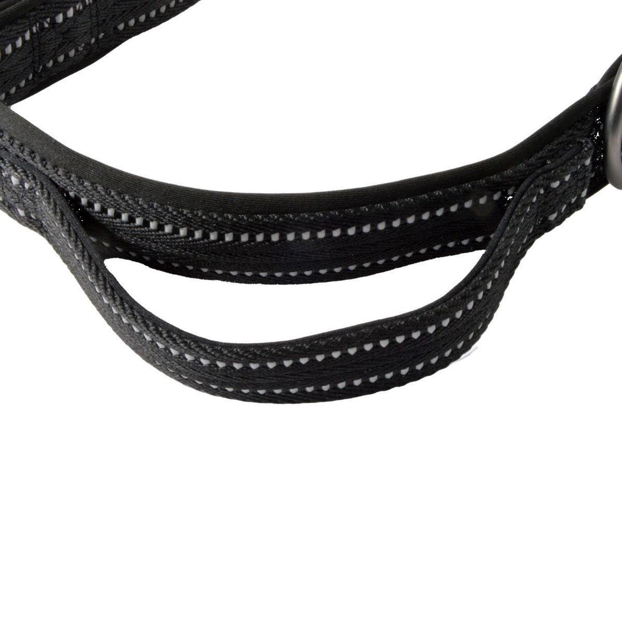 Voir la diapositive 3 : LOVE STORY Collier Chien XL Réglable  Expert  90cm Noir