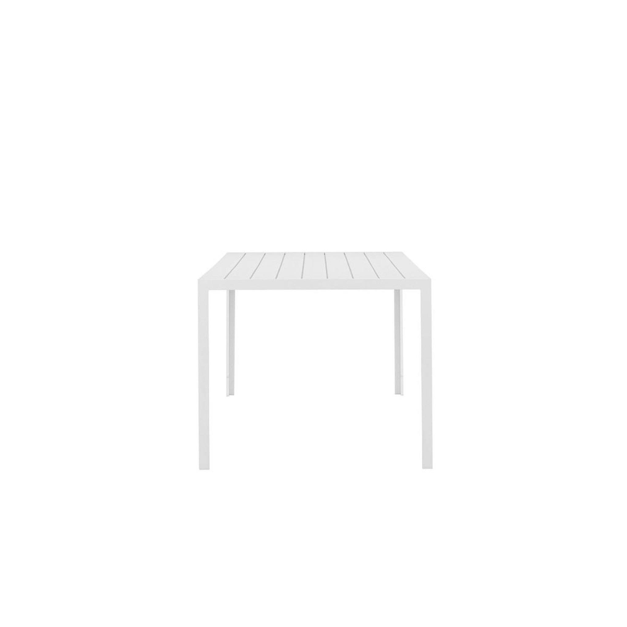 Voir la diapositive 2 : Paris Prix Table de jardin  break  205cm blanc