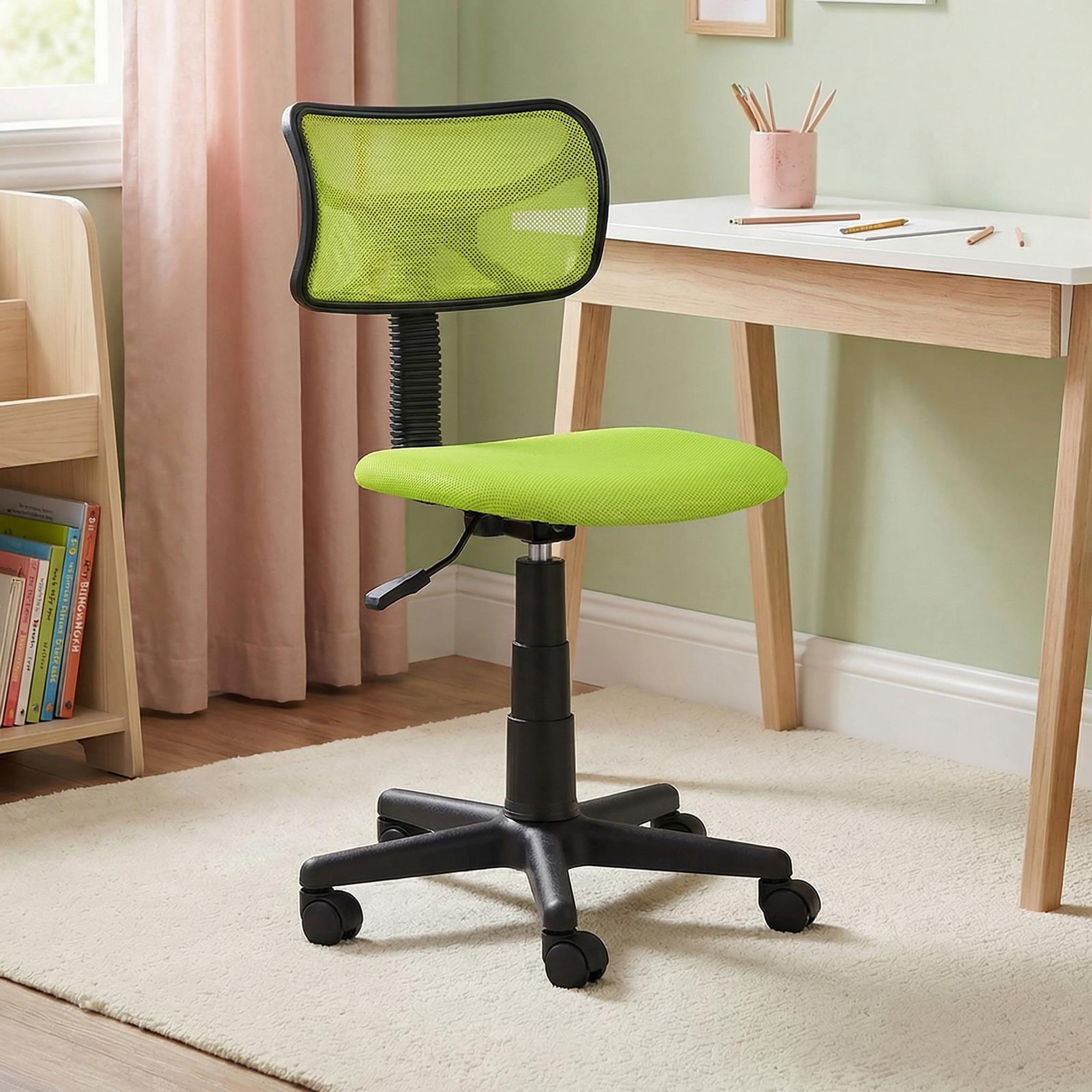 Voir la diapositive 2 : IDIMEX Chaise de bureau pour enfant MILAN