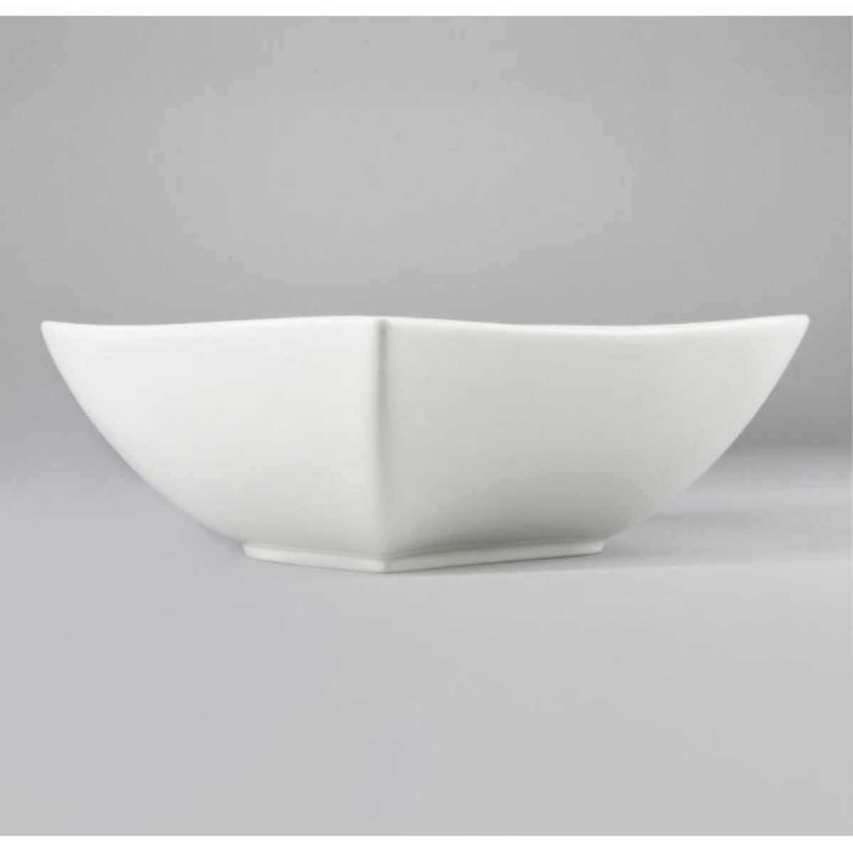 SECRET DE GOURMET Coupelle Carrée  Vague  13cm Blanc