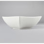 Voir la diapositive 5 : SECRET DE GOURMET Coupelle Carrée  Vague  13cm Blanc