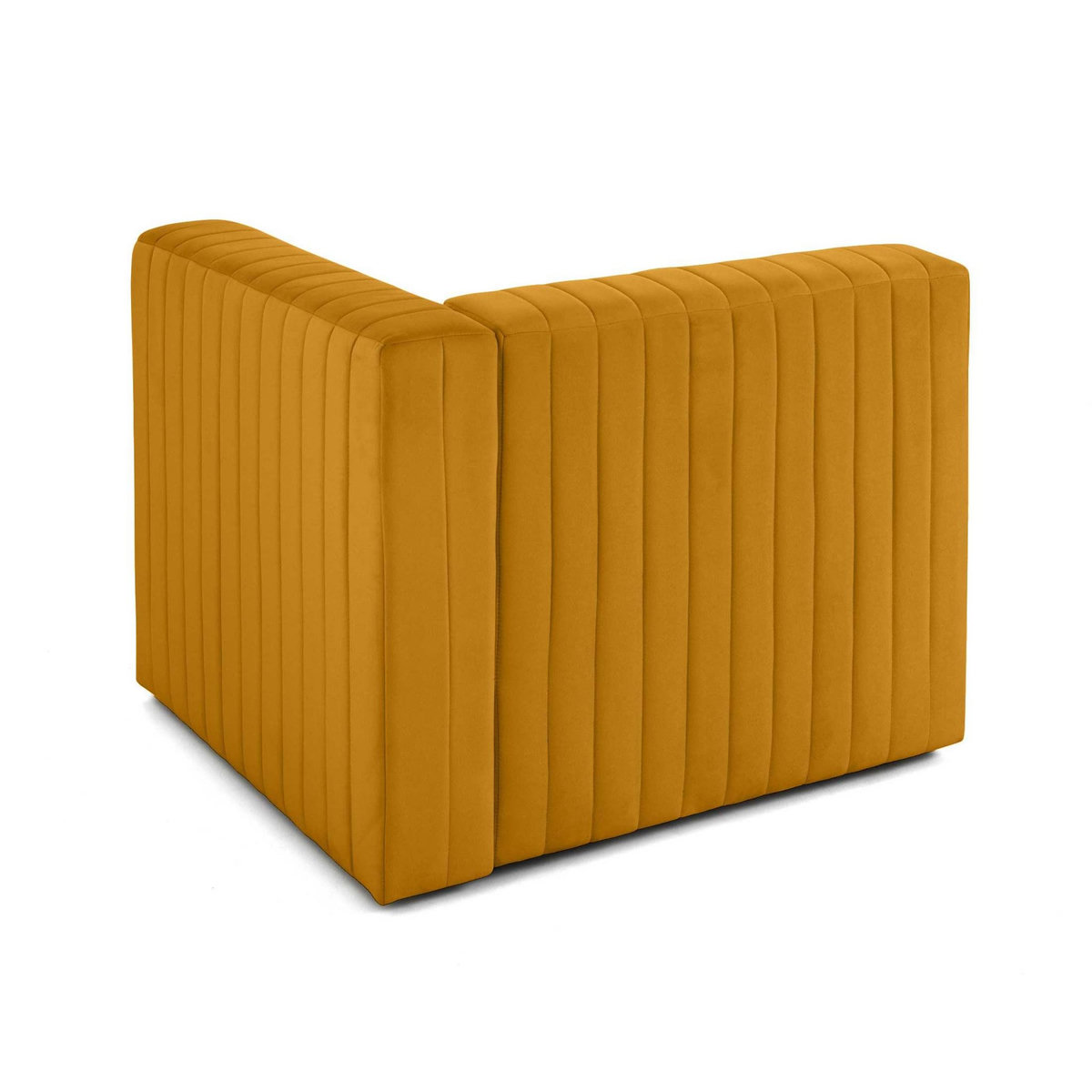 LISA DESIGN Nova - module d'assise droit - en velours