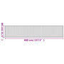 Voir la diapositive 6 : VIDAXL Tapis rectangulaire marron 80x400 cm bambou