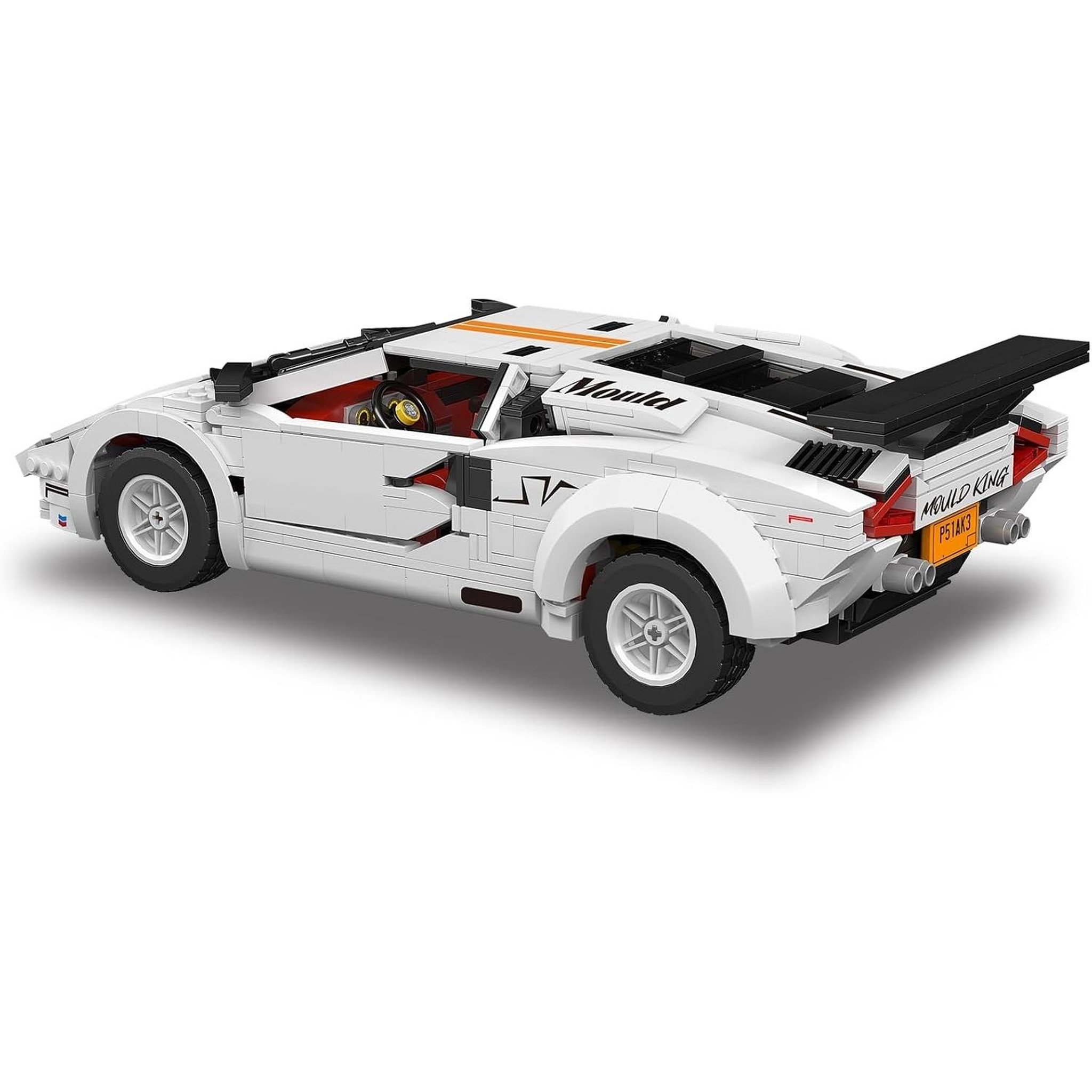 Voir la diapositive 5 : MOULD KING Sportive italienne Lambo Coutach