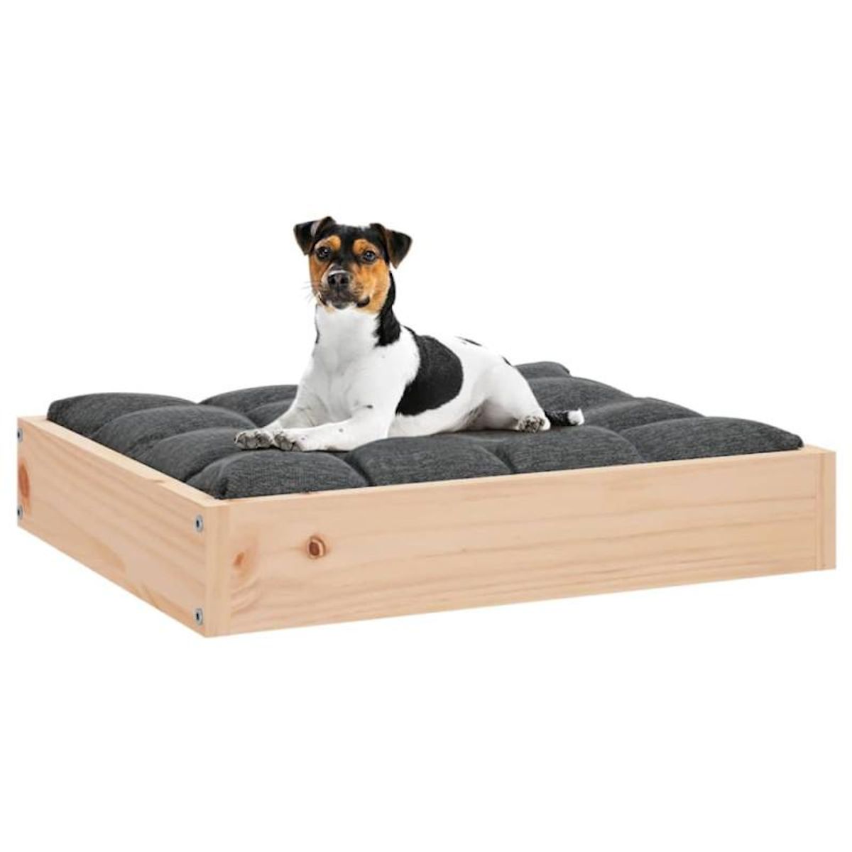 VIDAXL Lit pour chien 51,5x44x9 cm Bois de pin solide
