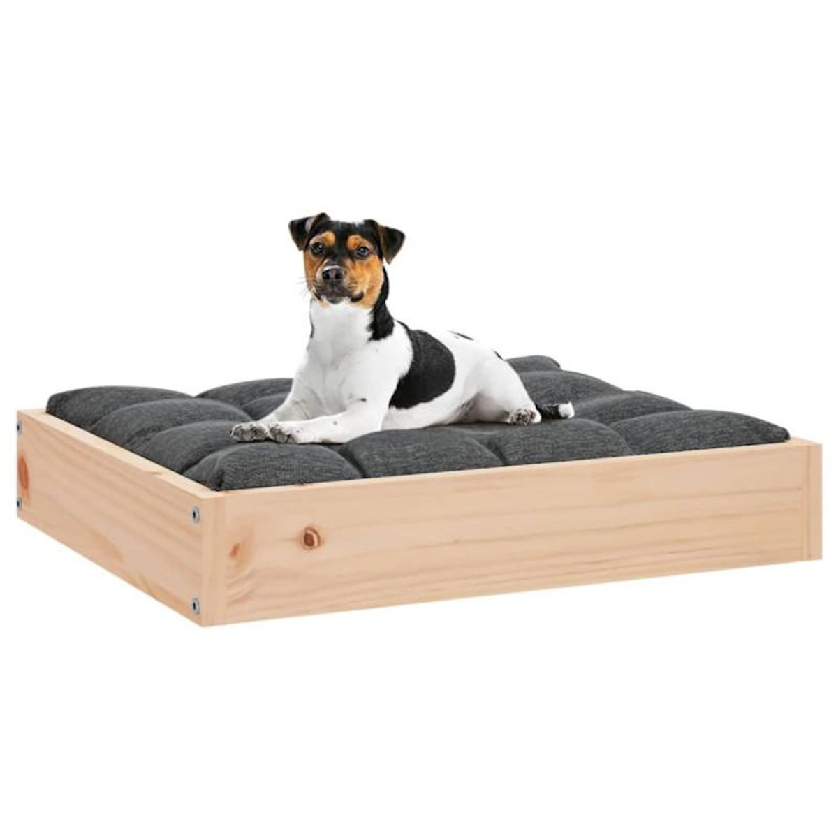 VIDAXL Lit pour chien 51,5x44x9 cm Bois de pin solide