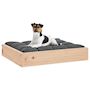 Voir la diapositive 6 : VIDAXL Lit pour chien 51,5x44x9 cm Bois de pin solide