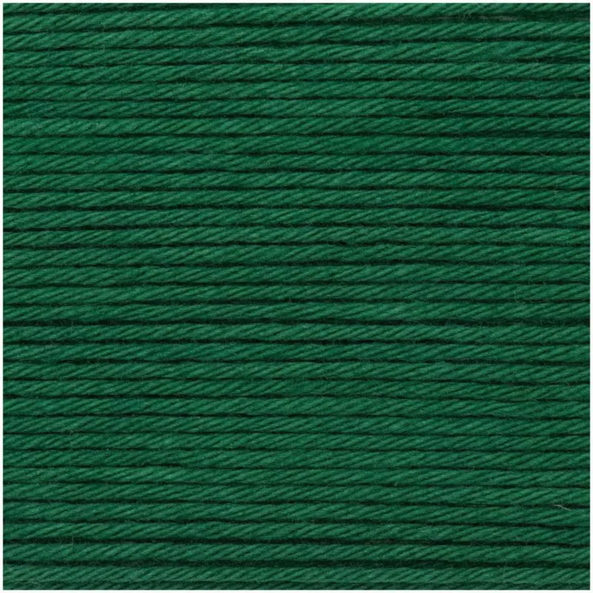 RICO DESIGN Pelote de coton - Vert sapin - 57,5 m
