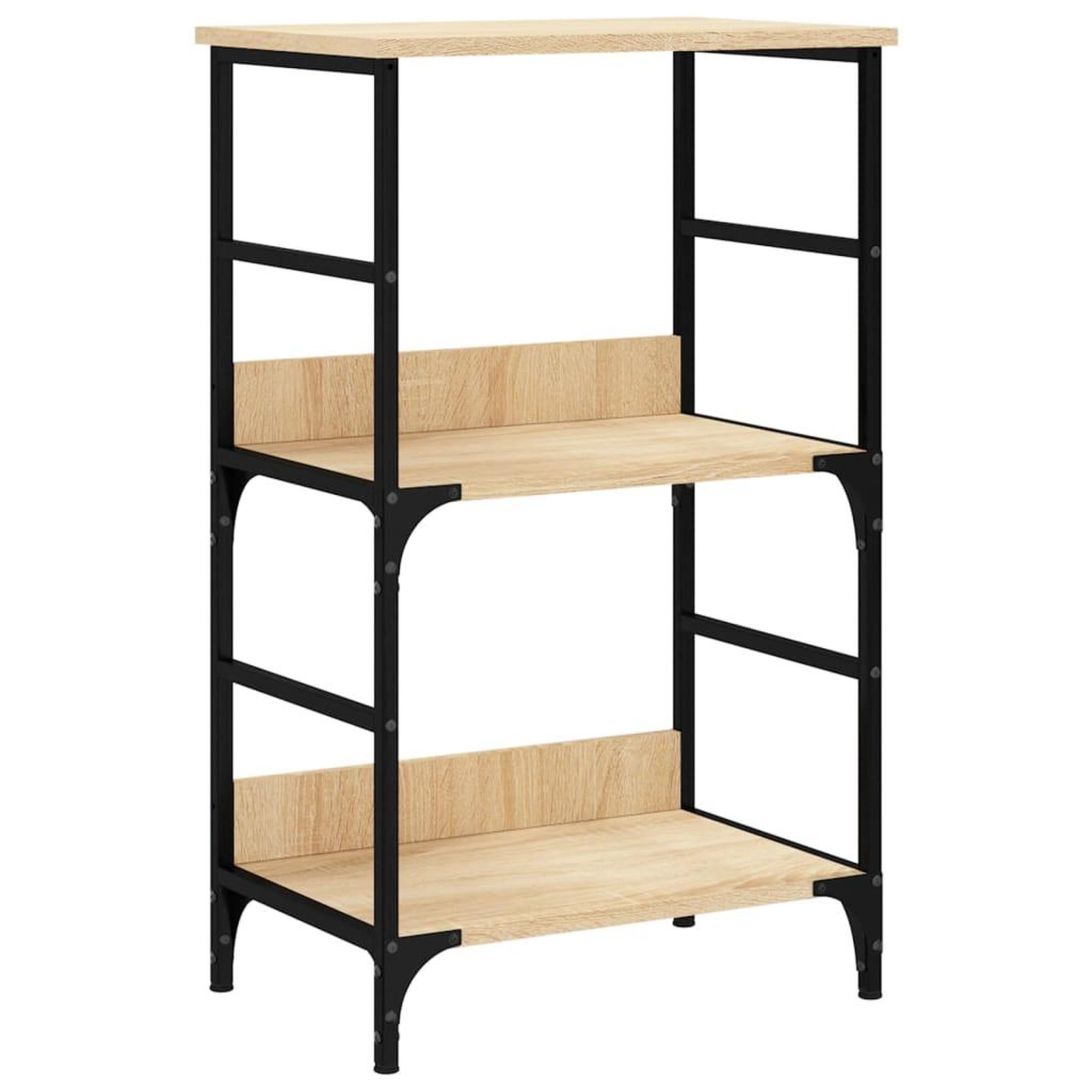 Voir la diapositive 2 : VIDAXL Bibliotheque chene sonoma 50x33x82 cm bois d'ingenierie