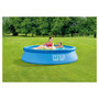 Voir la diapositive 1 : INTEX Piscine autoportée ronde - 2,44 m x 61cm - EASY SET