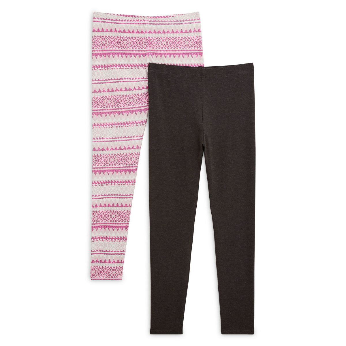 INEXTENSO Lot de 2 leggings fille