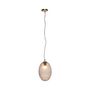 Voir la diapositive 4 : Paris Prix Lampe Suspension en Verre  Virgina  36cm Gris
