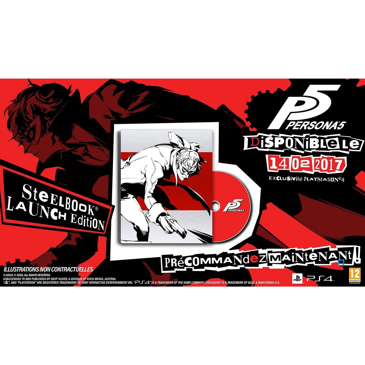 Persona 5 - Steelbook Launch Edition PS4