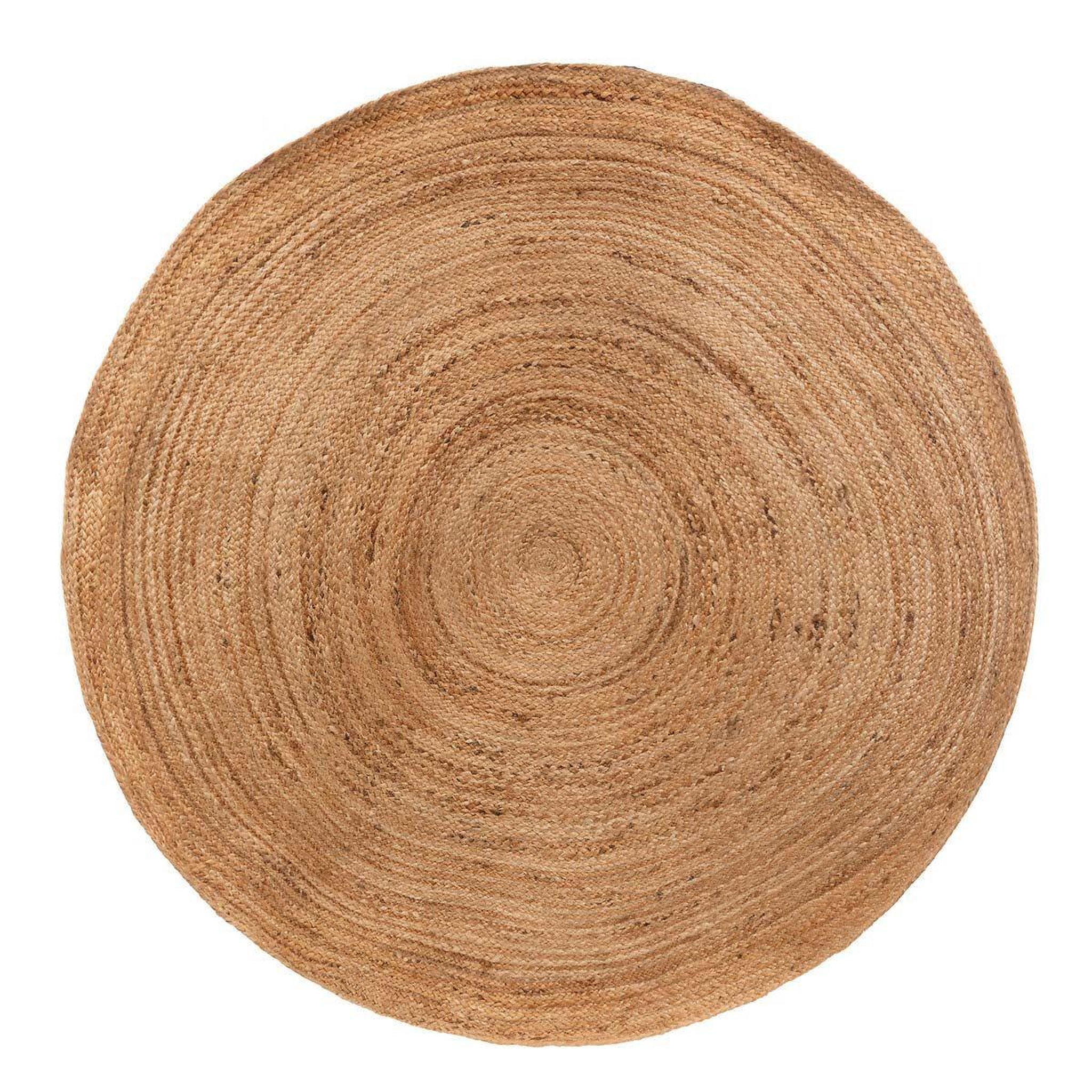 Voir la diapositive 1 : ATMOSPHERA Tapis rond en jute  végétale  160cm naturel