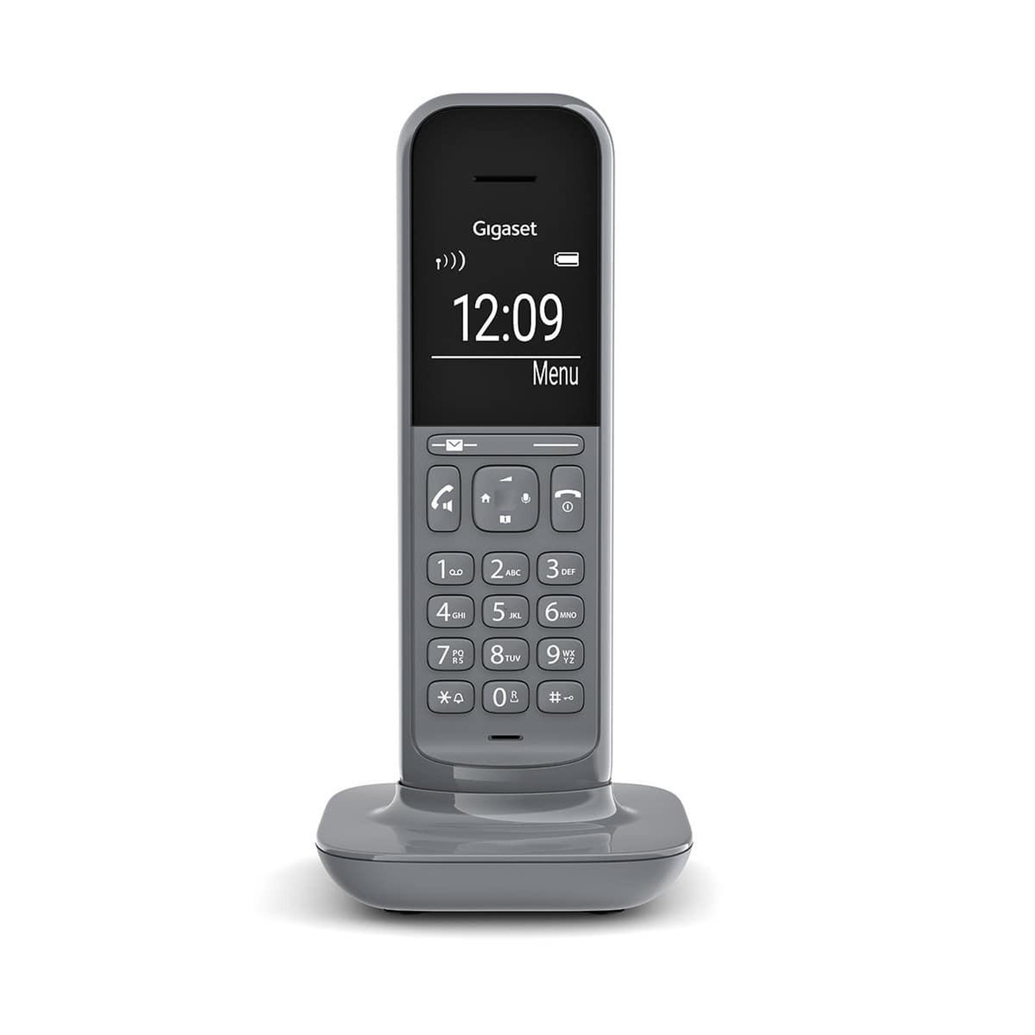 Voir la diapositive 3 : GIGASET Téléphone dect analogique gigaset cl390 avec identification de l'appelant gris