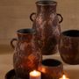 Voir la diapositive 5 : Paris Prix Vase en Terre Cuite  Amphore  40cm Marron