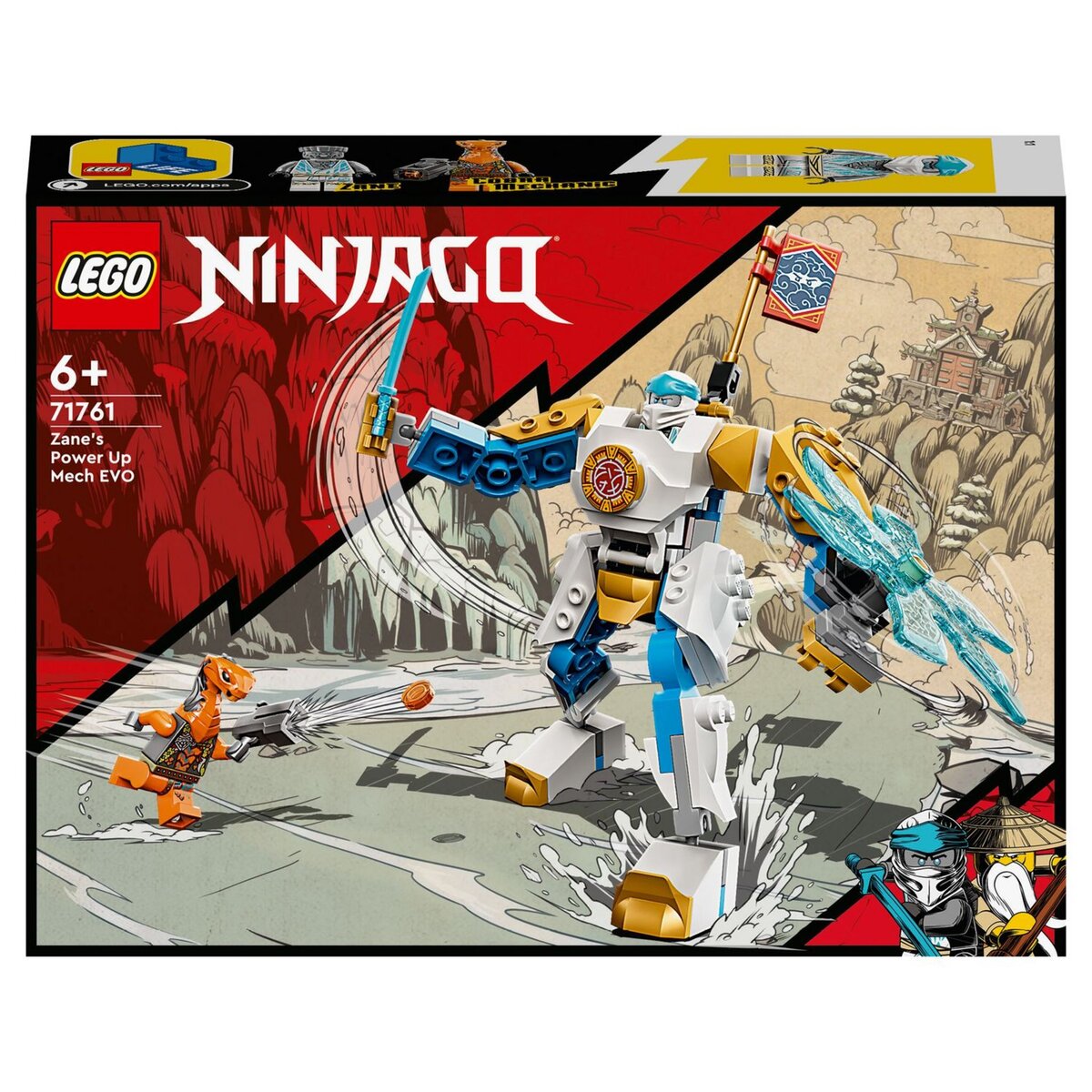 LEGO Ninjago 71761 - Le robot de puissance de Zane - Évolution