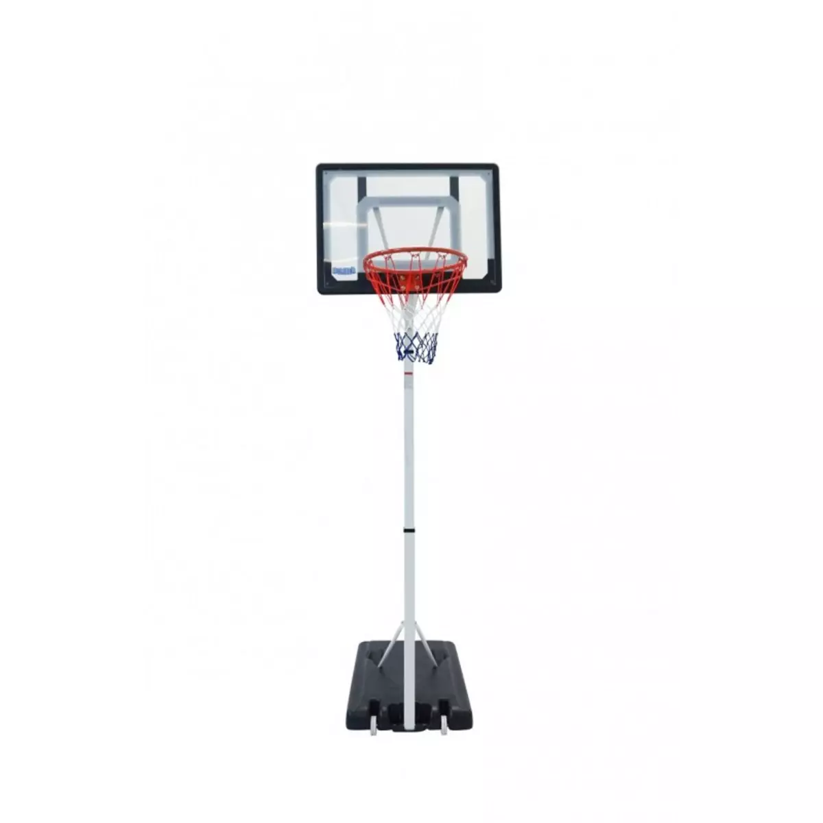 BUMBER Panier de Basket sur Pied Mobile  Charlotte  Hauteur Réglable de 2,1m a 2,6m