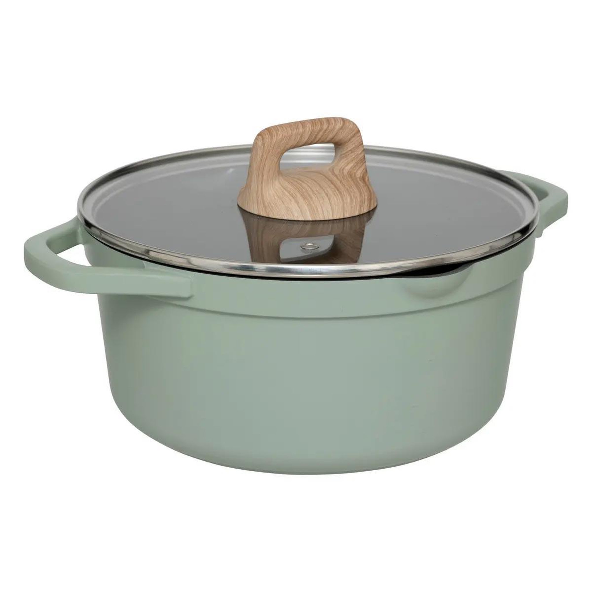 FIVE Faitout en fonte d'aluminium  horizon  24cm vert