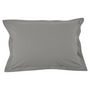 Voir la diapositive 1 : Taie d'oreiller unie en microfibre 