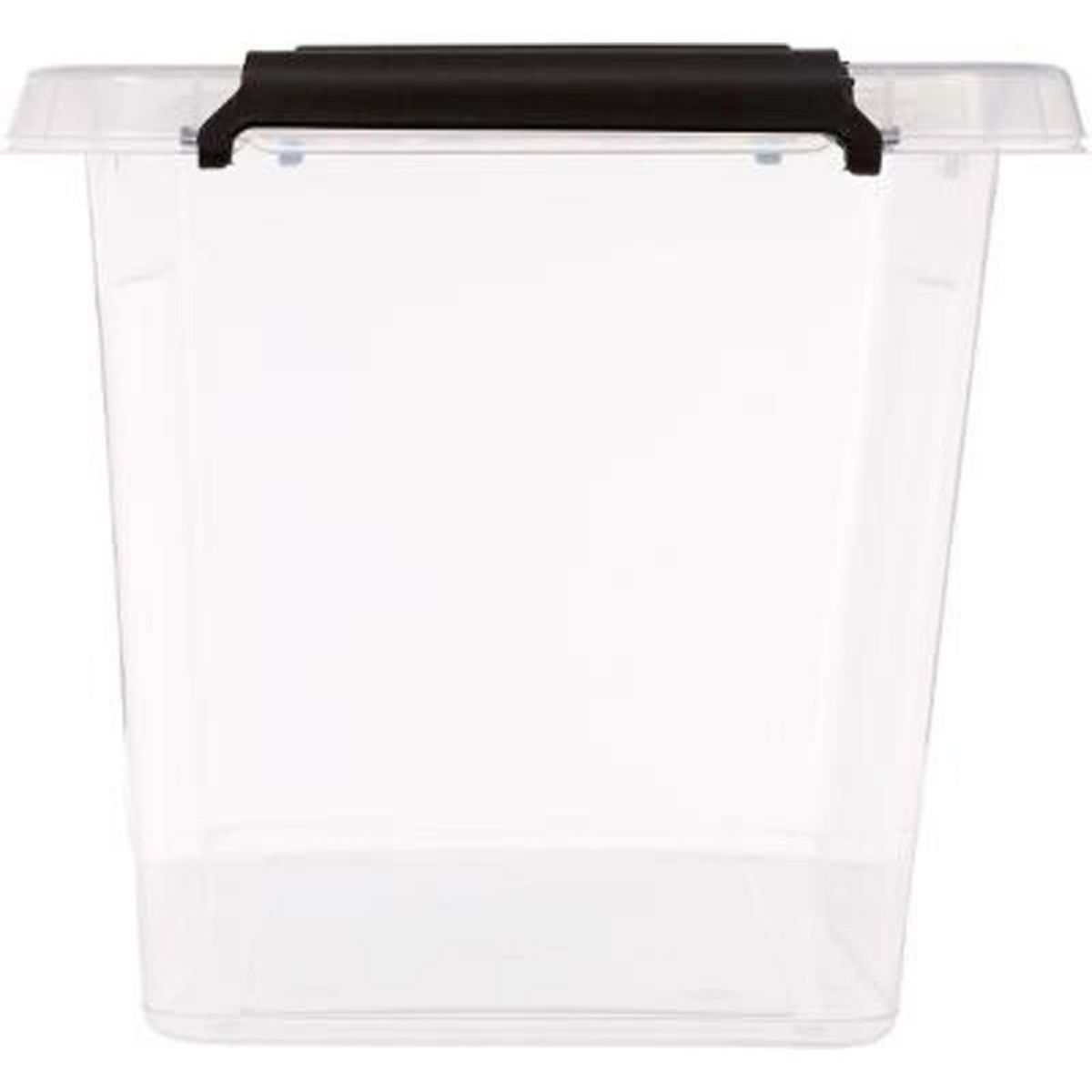  Boîte de Rangement  Clip  6,5L Transparent