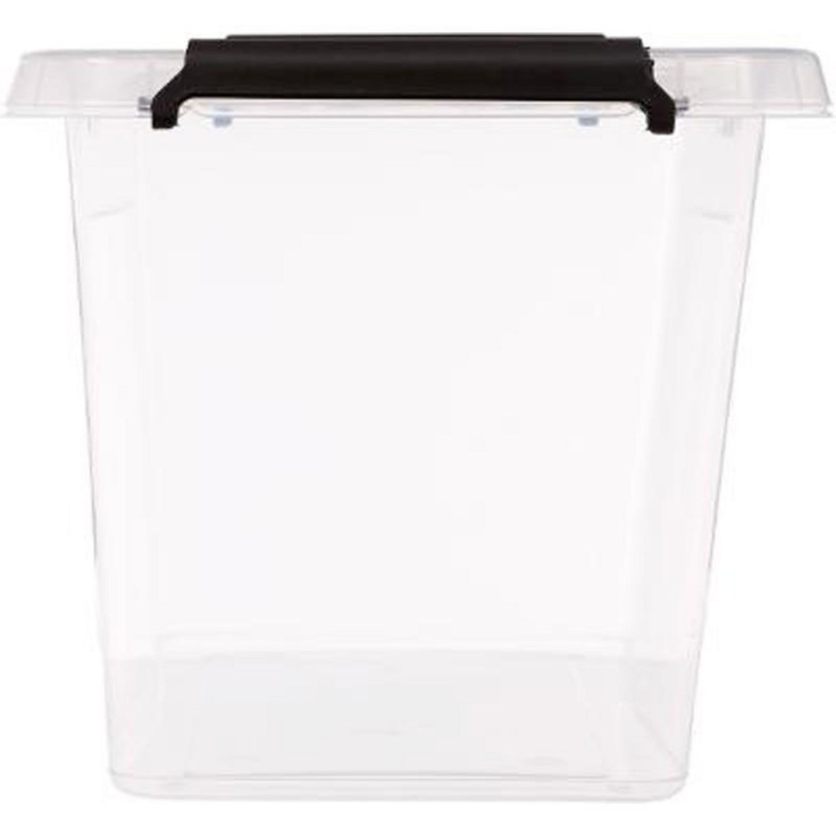  Boîte de Rangement  Clip  6,5L Transparent