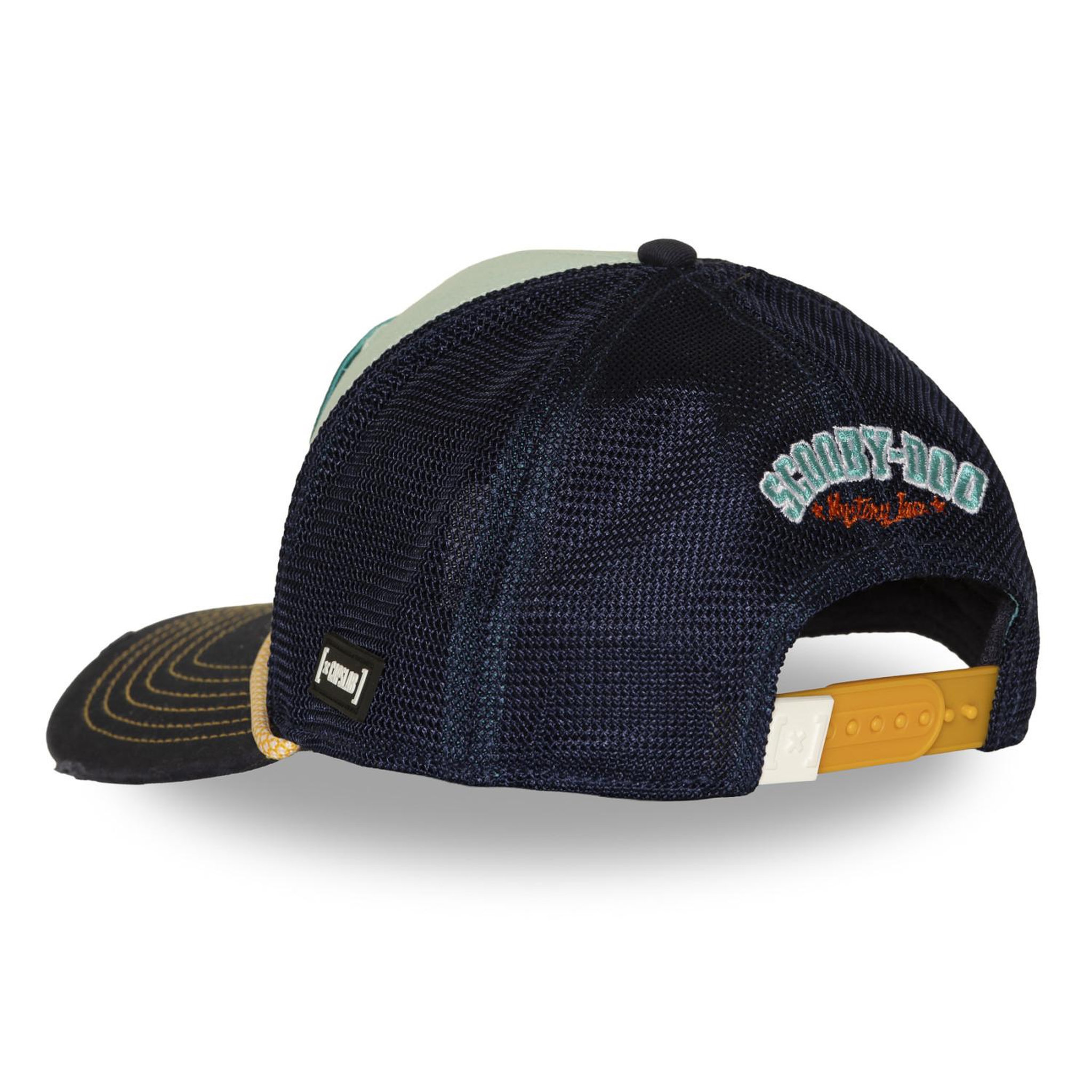 Voir la diapositive 5 : CAPSLAB Casquette trucker premium filet et patch Scooby Doo Van Lifestyle