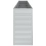 Voir la diapositive 5 : VIDAXL Lit sureleve de jardin 320x40x77 cm Acier galvanise Argente