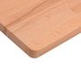 Voir la diapositive 6 : VIDAXL Dessus de bureau 110x60x2,5 cm bois massif de hêtre