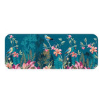 Paris Prix Tapis Déco Imprimé  Alouette  45x120cm Bleu