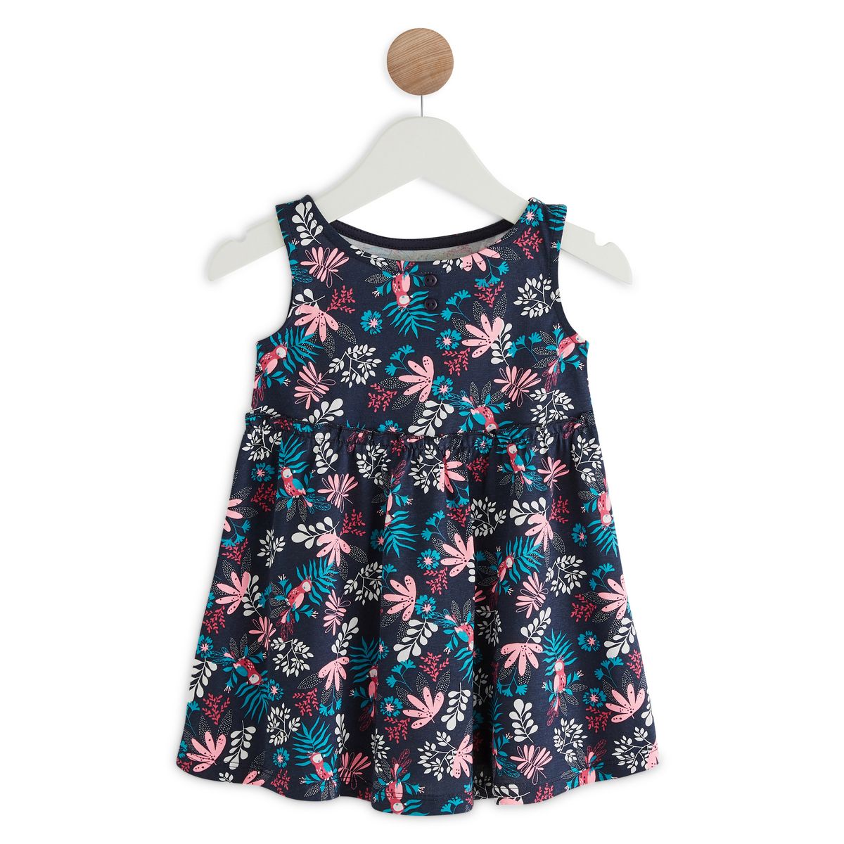 INEXTENSO Robe à fleurs bébé fille