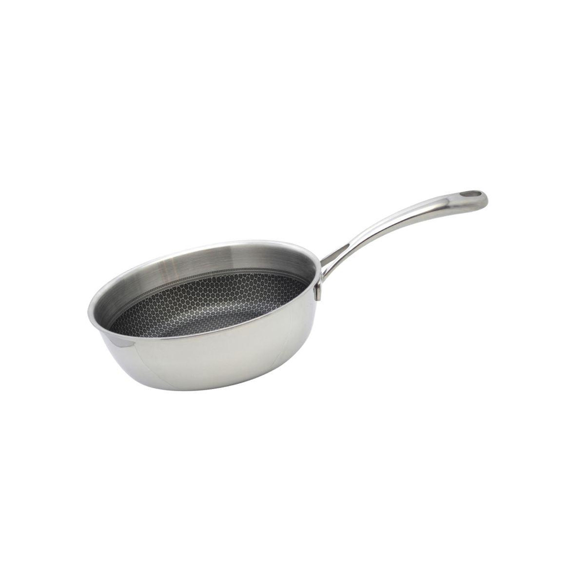 ELO Poêle sauteuse 24 cm en inox 18/10 elo relief evolution