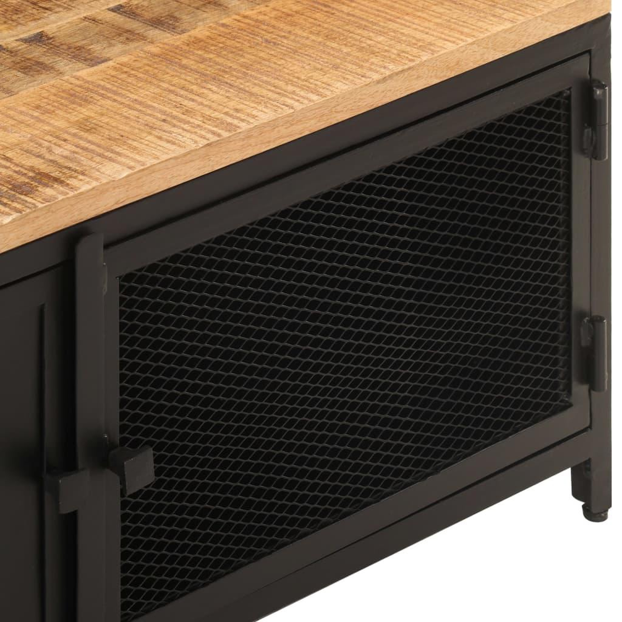Voir la diapositive 5 : VIDAXL Table basse 90x50x37 cm bois massif de manguier brut