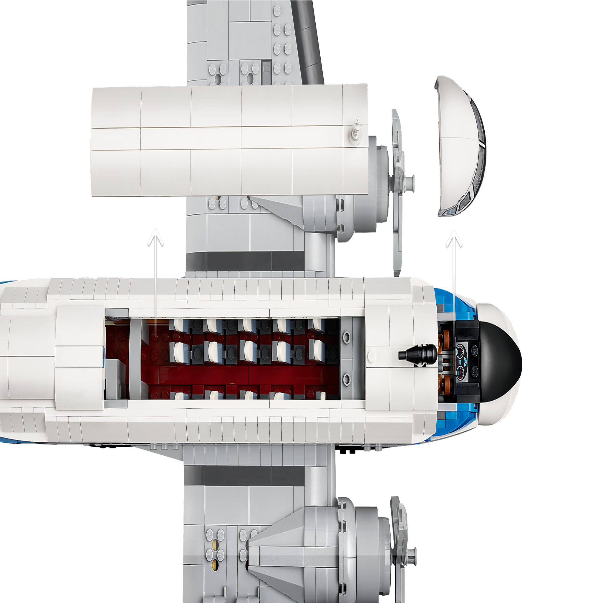 Voir la diapositive 4 : LEGO Lego icons 11378 douglas dc-3 pan am avion de ligne  dès 18 ans