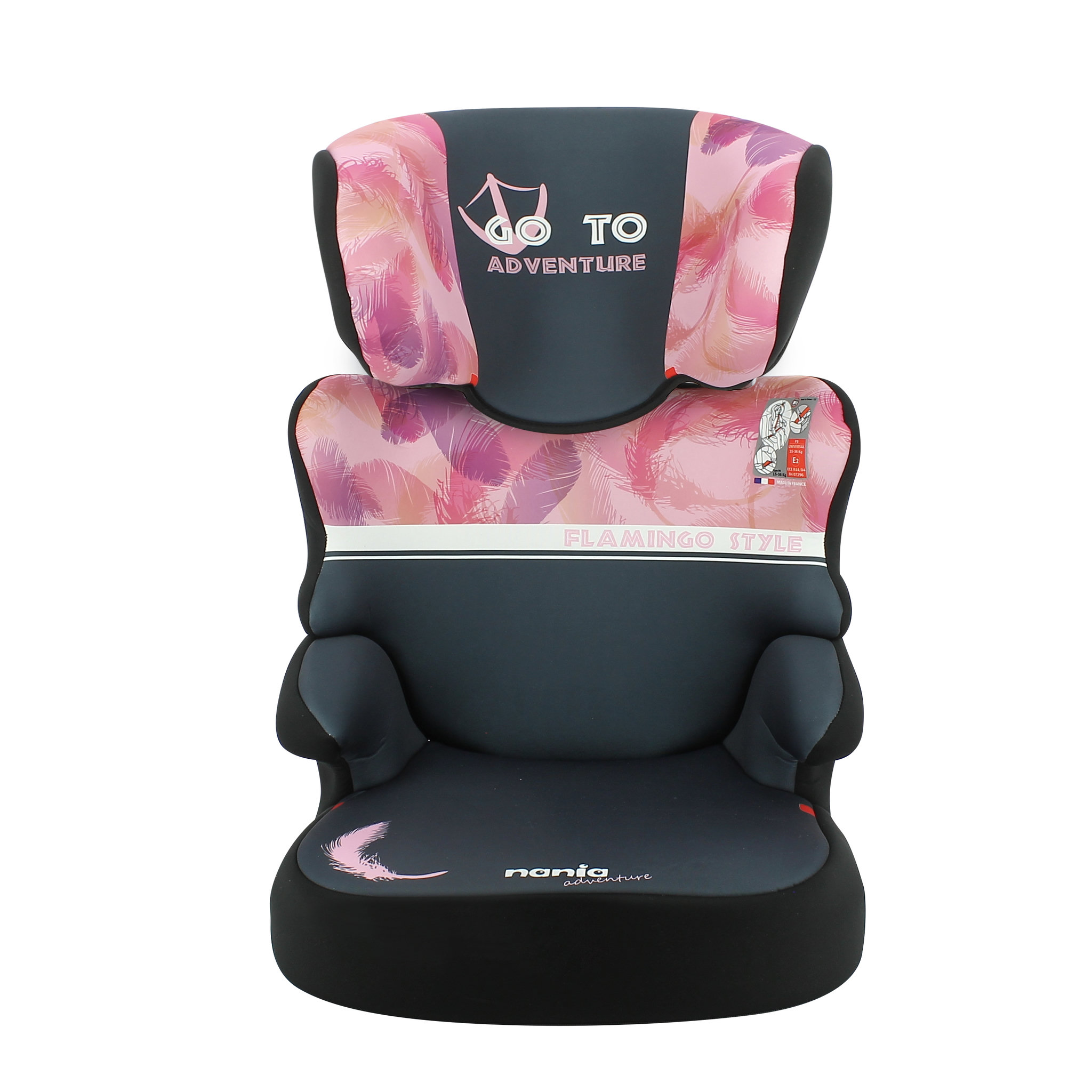 Voir la diapositive 3 : NANIA Rehausseur groupe 2/3 Befix Flamingo