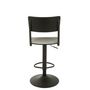 Voir la diapositive 5 : Paris Prix Tabouret de Bar en Bois  Mauricio  105cm Noir