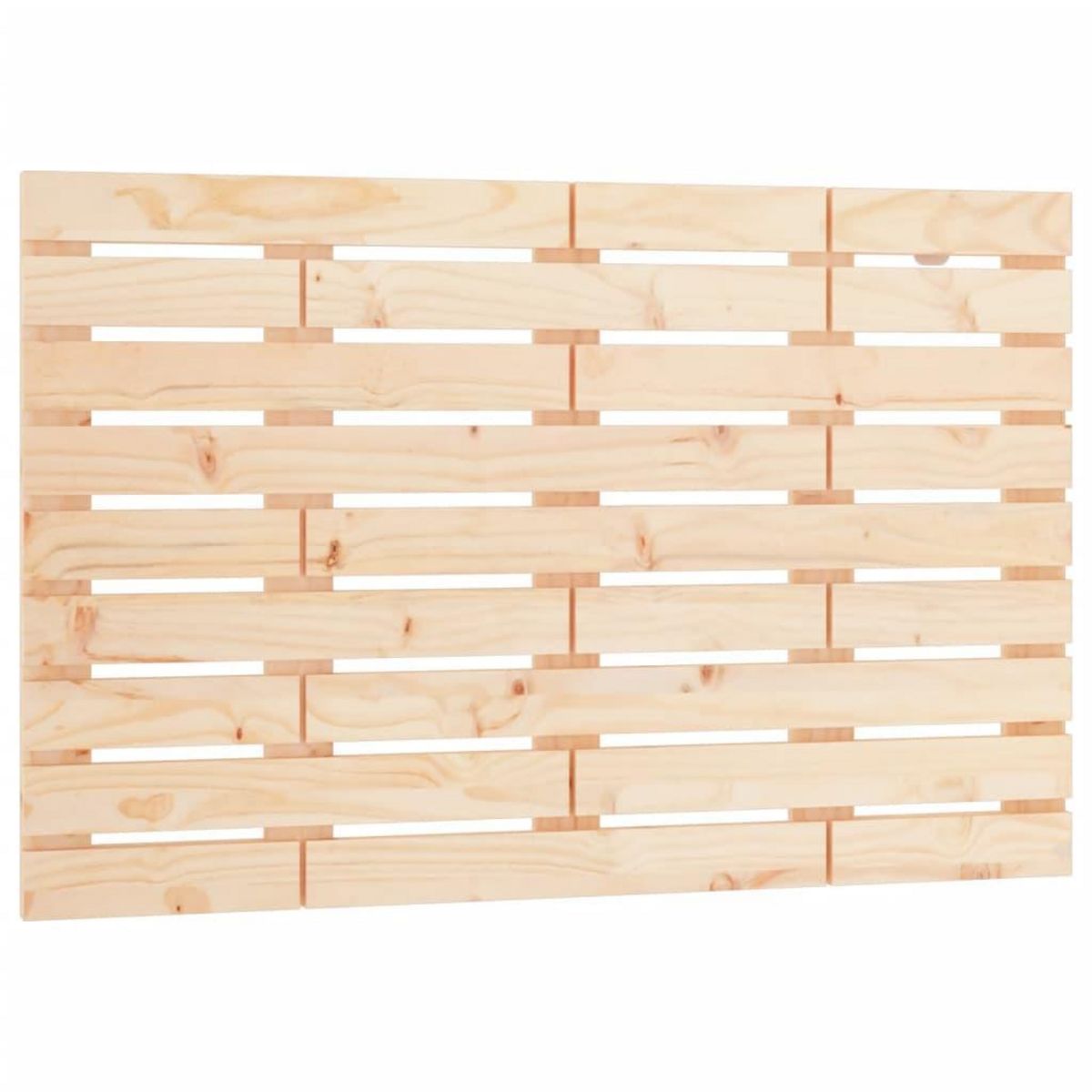 VIDAXL Tete de lit murale 106x3x63 cm Bois massif de pin