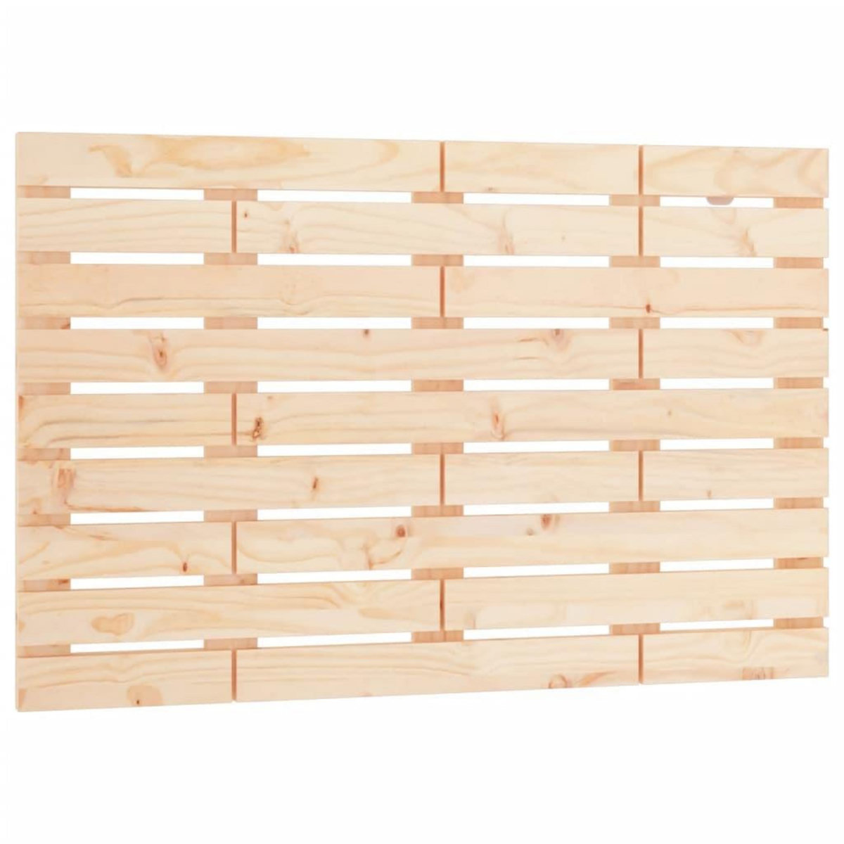 VIDAXL Tete de lit murale 106x3x63 cm Bois massif de pin