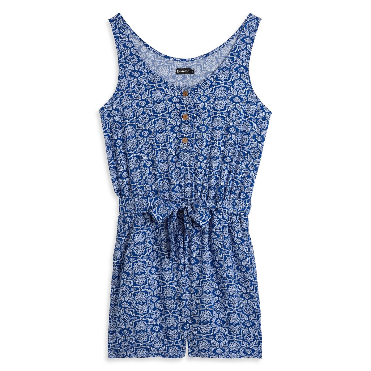 INEXTENSO Combinaison bleu femme