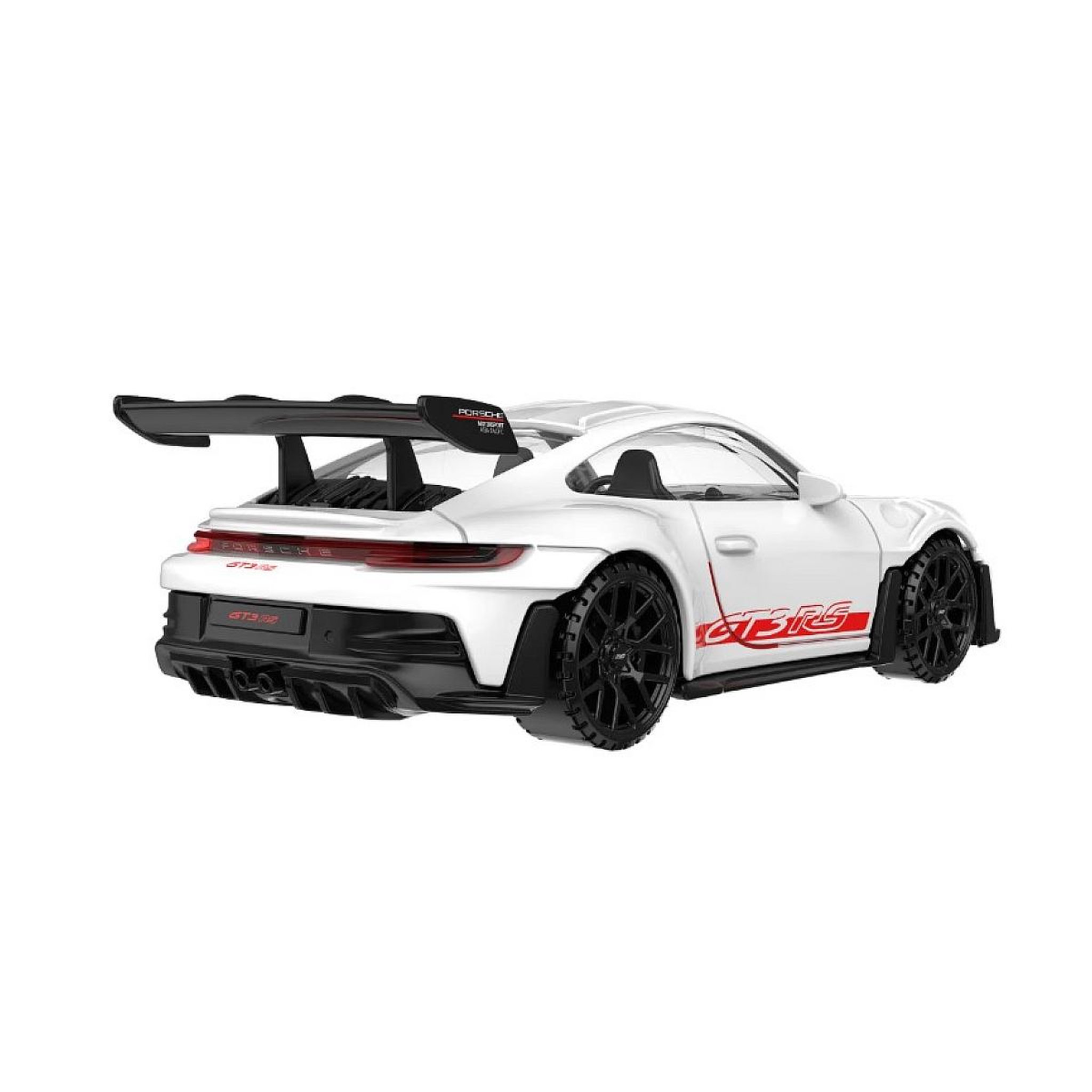 Voir la diapositive 2 : Jamara Porsche 911 GT3 RS miniature 1:43 blanche