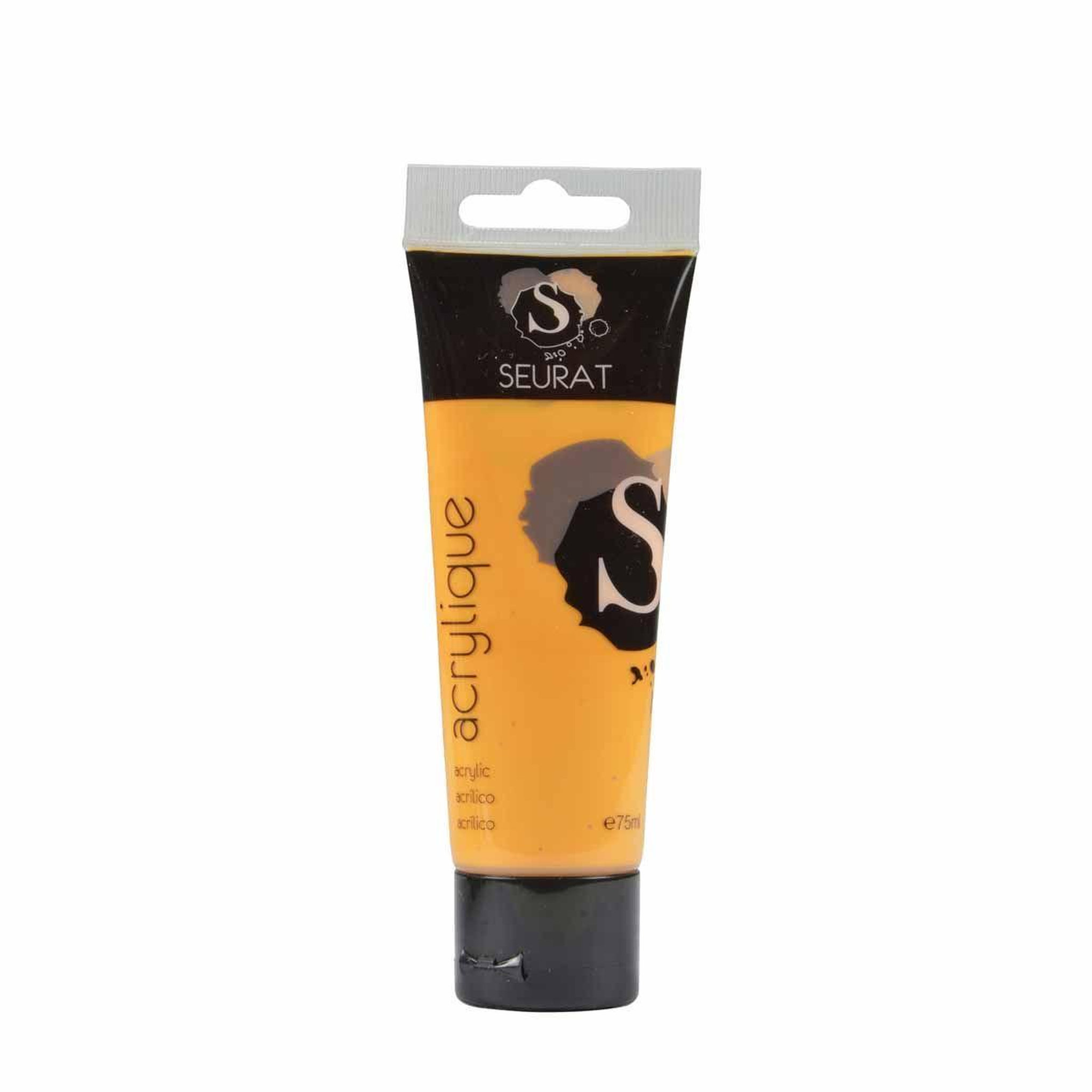 HOMEA Tube de Peinture Acrylique  Matisse  75ml Jaune Orange