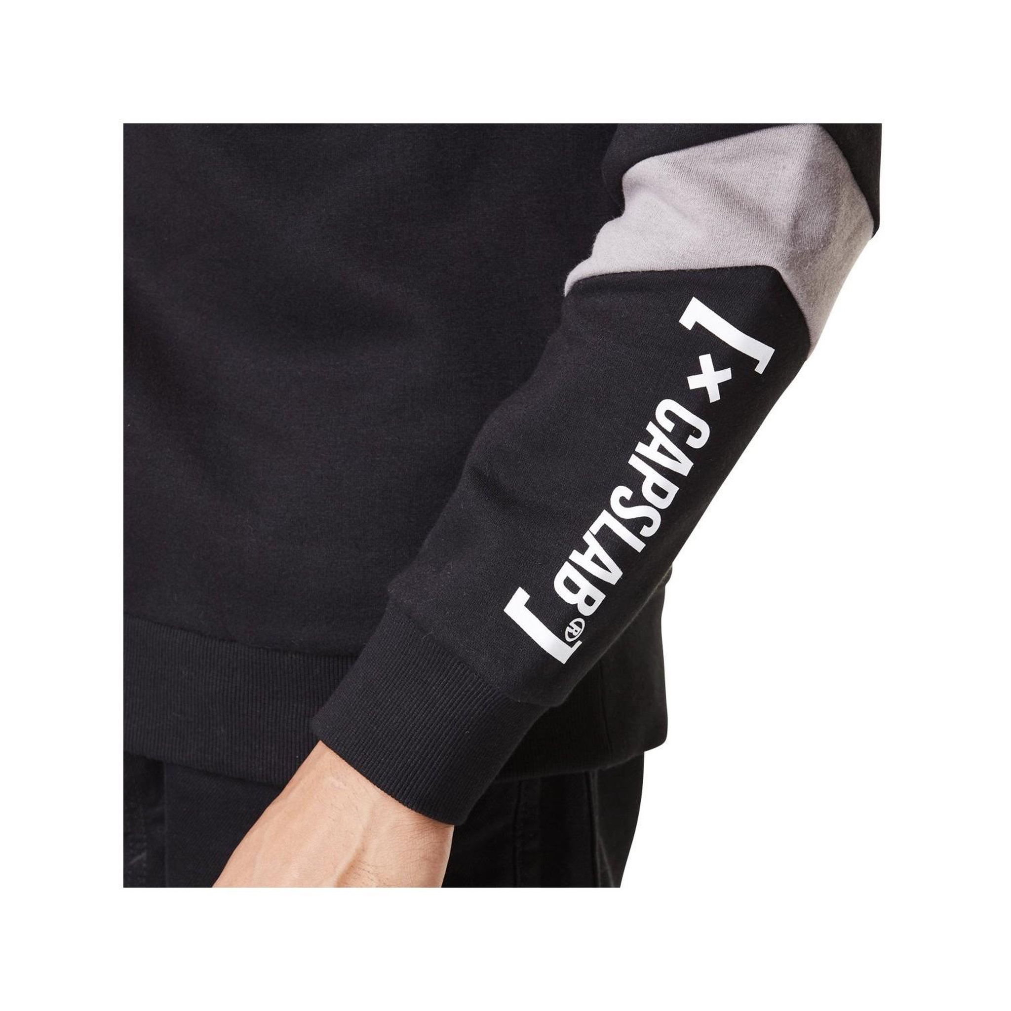 Voir la diapositive 4 : CAPSLAB Sweat à capuche homme dragon ball super vegeta
