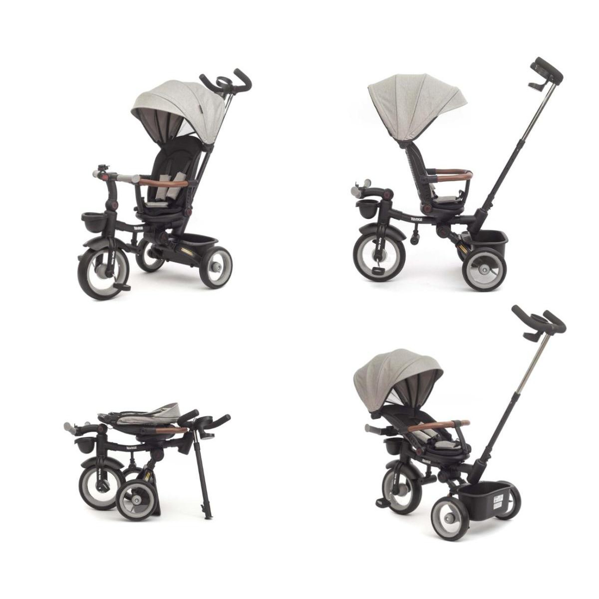 Voir la diapositive 3 : MILLY MALLY Tricycle enfant Twinkle Gris