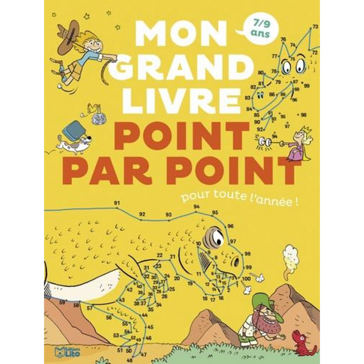 MON GRAND LIVRE POINT PAR POINT POUR TOUTE L'ANNEE !, Alloing Louis