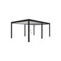 Voir la diapositive 2 : Pergola Bioclimatique autoportée 4x6 m - Anthracite/blanc -  VS OmBREA®