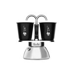 BIALETTI Cafetière italienne 2 tasses 0.1l inox - 0007310