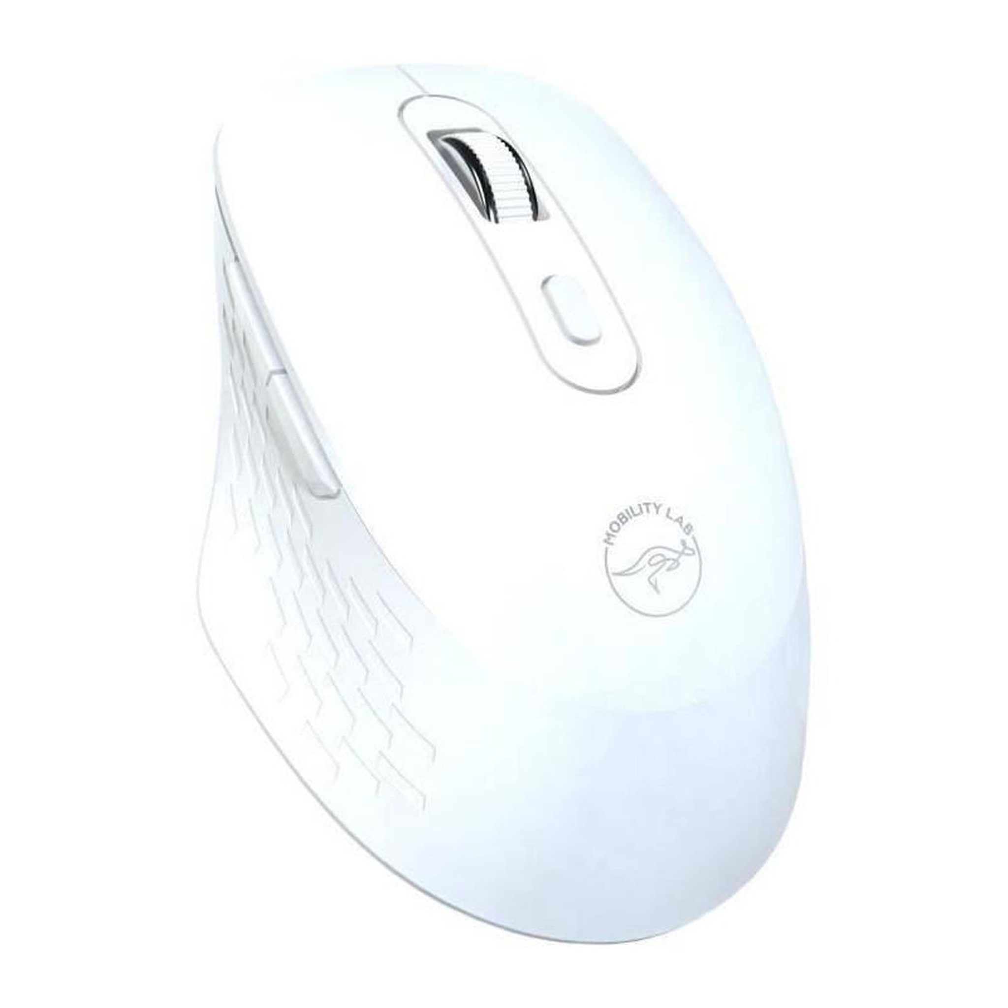 Voir la diapositive 4 : Mobility Lab Souris sans fil - MOBILITY LAB - Omega - Bluetooth et récepteur 2,4GHz - Blanc - Clics silencieux - Précision réglable