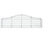 Voir la diapositive 4 : VIDAXL Paniers a gabions arques 40 pcs 200x50x40/60 cm fer galvanise