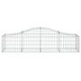 Voir la diapositive 4 : VIDAXL Paniers a gabions arques 40 pcs 200x50x40/60 cm fer galvanise